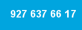 927 637 66 17 927 637 66 17